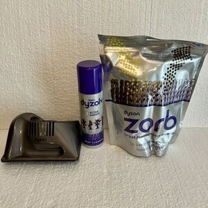 Dyson NEW Carpet Cleaning Kit Set 8.5 oz Spot Cleaner ZORB Powder & Groomer Tool
